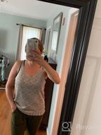 img 1 attached to Summer Sheer Sleeveless V-Neck Knit Vest Tank Tops For Women By Ybenlow - Casual And Stylish review by Philip Brianne