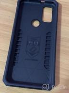 img 1 attached to Motorola Moto G Power 2022 Poetic Neon Series Case - Dual Layer Heavy-Duty Tough Rugged Slim Shockproof Protection Cover In Black review by Rodney Sample