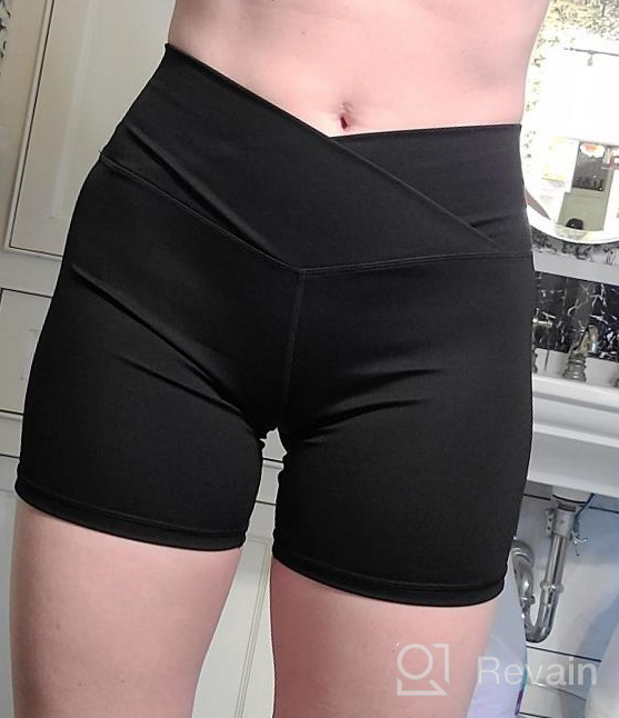 img 1 attached to Get Your Workout On With Puedizux Women'S High Waisted Biker Shorts! review by Ruben Jamrock