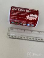 img 1 attached to LANBEIDE RV Awning Repair Tape, Canvas Repair Tape To Fix Tears & Rips In Awnings, Sails, Canvas, Tents, Pop Up Camper, Boat Cover Sunbrellas 9.84FT X 3.15" (3 Rolls, 29.5FT In Total) review by Gavin Hernandez