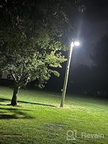 img 5 attached to Upgrade Your Outdoor Security With SZGMJIA 120W LED Barn Light - 18000Lm Dusk To Dawn Yard Lighting With Photocell, ETL&DLC Listed Waterproof, 5000K Daylight, 700W MH/HPS Replaceable