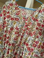 картинка 1 прикреплена к отзыву ТЕМОФОН Женское летнее бохемское платье в цветочном принте с короткими рукавами, размеры S-2XL от Nathan Byard