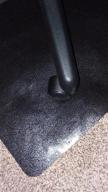 img 1 attached to USA-Made Resilia Office Chair Mat With Grippers For Low Pile Carpet - 30" X 48" Black review by Prince Ruffins