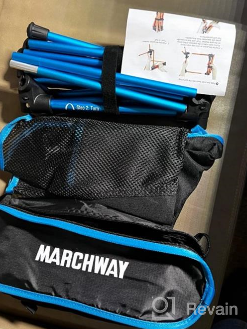 img 1 attached to Ultralight Folding Camping Chair By MARCHWAY - Heavy Duty Portable Compact For Outdoor Adventures! review by Dan Brickley