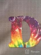 img 1 attached to Dritz 15439 Iron-On Letters Soft Flex Cooper 1.25 Inch Tie Dye 5 Sheets review by Shannon Smith