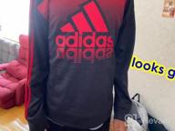 img 1 attached to Adidas Horizon Pullover Hoodie 👕 Heather Boys' Clothing: Stay Active in Style review by Alan Brewer