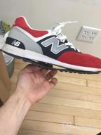 img 1 attached to New Balance 574V1 Synthetic 👟 Men's Sneakers - Fashionable Shoes for Men review by Deep Echemendia