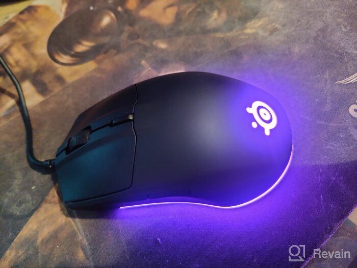 img 1 attached to SteelSeries Rival 3 Gaming Mouse - TrueMove Core Optical Sensor up to 8,500 CPI - 6 Programmable Buttons - Split Trigger Buttons - Vibrant Prism RGB Lighting review by Abhey Singh ᠌