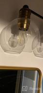 img 1 attached to 6-Pack Ascher 60W Equivalent Warm White 2700K LED Filament Light Bulbs - 80+ CRI, Non-Dimmable, Classic Clear Glass A19 review by Stephen Schmidt
