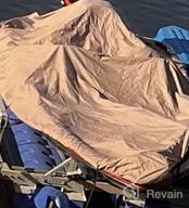 img 1 attached to 600D Marine Grade Polyester Waterproof Boat Cover - All Weather Protection For V-Hull, TRI-Hull, Pro-Style, And Fishing Boats, Heavy Duty And Durable review by Eric Broad