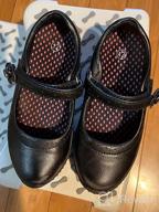 img 1 attached to JABASIC Girls' School Uniform Shoes - Stylish Girls' Footwear and Flats review by Susan Foley