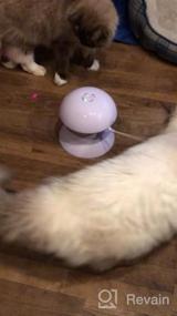 img 8 attached to Cat Laser Toys, 3 In 1 Tumbler Interactive Cat Toys, Laser And Feather Toys For Indoor Cats Kittens Pets, Rechargeable Automatic Cats Chaser Toy With Laser,3 Speed Modes,3 Timer Settings
