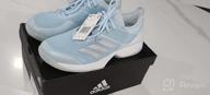 img 1 attached to Adidas Women's Adizero Ubersonic Tennis Shoes review by Juan Harrington