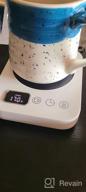 img 1 attached to ☕️ Misby Mug Warmer: Advanced Coffee Warmer with 3 Temperature Settings, 12H Timer, Auto Shut Off - Keep Drinks at Optimal Temperature for Hours - White review by Dave Branch