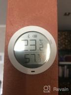 img 1 attached to Xiaomi Mijia Hygrometer Bluetooth Global Thermometer, white review by Erica Marilena ᠌