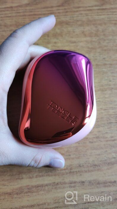img 2 attached to Tangle Teezer Styler: Achieve Smooth and Detangled Hair with Lilac Gleam Brush review by Agata Sikora ᠌