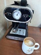 img 1 attached to Rozhkovy coffee maker Kitfort KT-702, black review by Ewa Winiewska ᠌