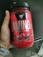 img 1 attached to 🍇 BSN Amino-X Blue Raspberry Amino Acid Complex - Enhanced Formula, 435g review by Czesawa Scise ᠌