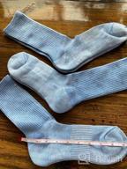 img 1 attached to Copper Infused Running Socks - Moisture Wicking & Anti-Odor Unisex Ankle Crew Cushion Socks For Trekking & Hiking By Hissox review by Melvin Boss
