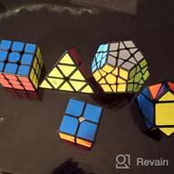 картинка 1 прикреплена к отзыву Vdealen Speed Cube Set, Magic Cube Pack Of 2X2 3X3 4X4 2X2X3 Pyramid Skewb Dodecahedron Six Spot Infinite Ivy Puzzle Cube Bundle, Christmas Birthday Party Toy Gifts For Kids Teens Adults (10 Pack) от Josh Zuvers