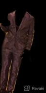 img 1 attached to Mens 2 Piece Paisley Dress Suit One Button Party Wedding Blazer Pants Sets review by Dave Tapia
