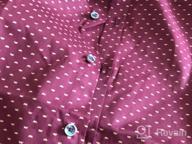 img 1 attached to Men'S Slim Fit Button Down Dress Shirt In Plaid Pattern, 100% Cotton Long Sleeve review by Jim Acquista