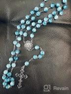img 1 attached to 🔹 Catholic Miraculous Turquoise Jewelry for Boys at Nazareth Store review by John Naidu