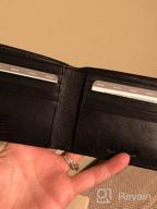 img 1 attached to Crocodile Embossed Leather Blocking Bifold Men's Accessories in Wallets, Card Cases & Money Organizers review by Juan Russell