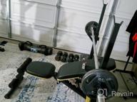img 1 attached to 550Lbs Adjustable Squat Rack Stand, Barbell Rack, Bench Press Home Gym Weight Rack Stand By BangTong&Li review by Tim Hollins
