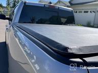 img 1 attached to OEdRo Soft Tri-Fold Truck Bed Tonneau Cover Compatible With 2009-2023 Dodge Ram 1500 (Inclu. Classic & New), Fleetside 5.6 Ft Bed W/O Ram Box review by Jerry Leon