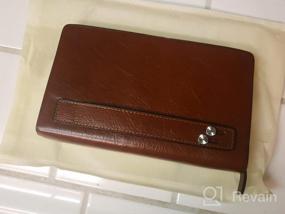 img 6 attached to 👜 Genuine Leather Handbags by BALIDIYA: Business Men's Accessories, Wallets, Card Cases & Money Organizers