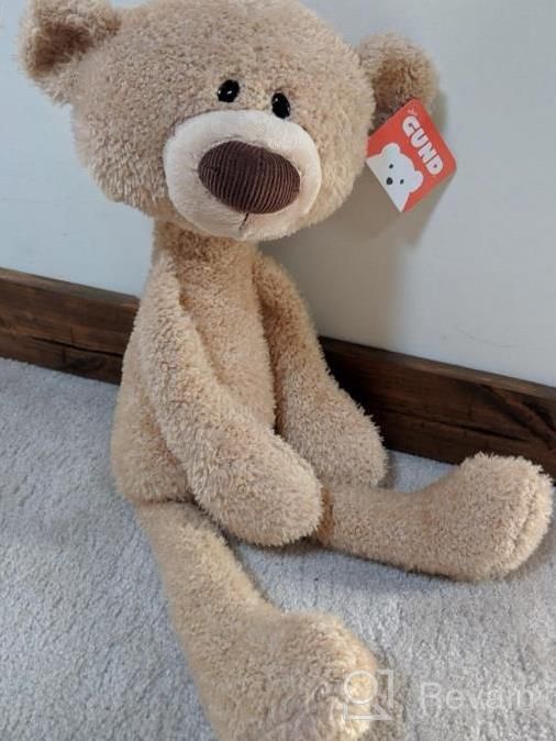 img 1 attached to GUND 22” Classic Teddy Bear Stuffed Animal Toothpick For Ages 1 And Up, Beige review by Ruth Haiar