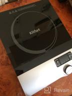 img 1 attached to Induction cooker Kitfort KT-108, silver review by Dagmara Siemiska ᠌