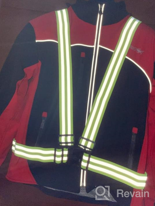 img 1 attached to 🔆 AYKRM 9 Color Reflective Vest: Hi Vis Bands, Adjustable & Multi-Purpose for Running, Cycling, Motorcycle Safety, Dog Walking - High Visibility Gear review by Richard Rob