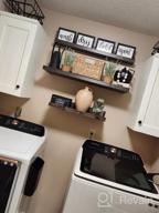 img 1 attached to Rustic Wooden Dryer Sheet Holder With Hinged Lid - Perfect Laundry Room Decor review by Danny Kamerer