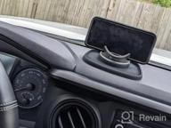 img 1 attached to Drive Safely And Securely With VICSEED'S Dashboard Phone Holder For IPhone 14 Pro Max And All Smart Phones & GPS! review by Josh Nat