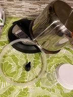 img 1 attached to Efficient And Spacious Drymate XL Dish Drying Mat: Waterproof, Slip-Resistant, And Trimmable - Perfect For Your Kitchen Counter (Surf Green 3) review by Wayne Burkett