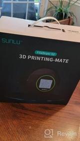 img 6 attached to 3D Printer Filament Dryer, SUNLU 360° Surround Fast Heating Filament Dry Box, Touch Screen, Humidity Detection, Storage Box Dehydrator For ABS PETG PLA Filament 1.75 2.85 3.00Mm, FilaDryer S2 White