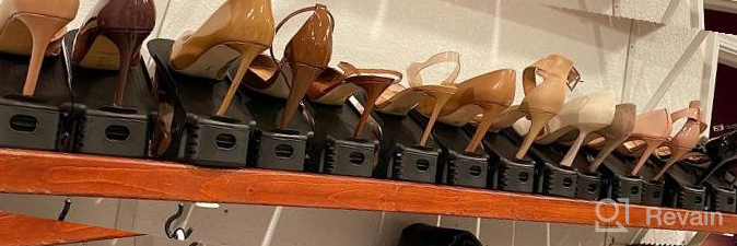 img 1 attached to Maximize Closet Space With Neprock Adjustable Shoe Organizer - Double Deck Shoe Rack Holder review by Russ Conrad