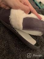 img 1 attached to ESTAMICO Boys' Breathable Outdoor Moccasin Slippers review by Brad Davis