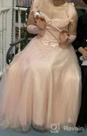 img 1 attached to 🏻 Stunning Lace up Ball Gown: Elegant Quinceanera Dress with Pleated Straps for Women review by Sarah Bailey