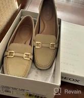 img 1 attached to Stylish Geox Women's Beige Taupe Moccasins - Trendy Shoes for Girls! review by Lisa Watson