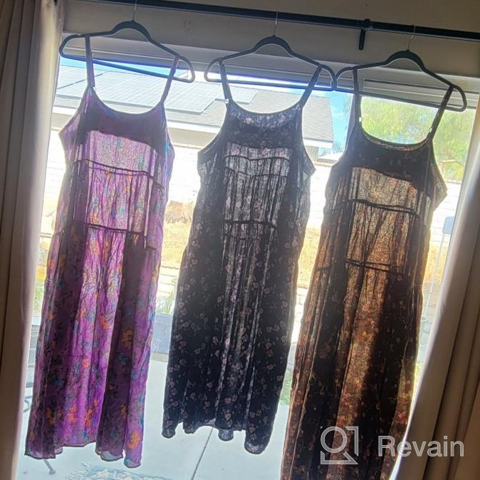 img 1 attached to Flaunt Your Summer Style With YESNO Women'S Bohemian Floral Maxi Dress review by Jeffrey Kue