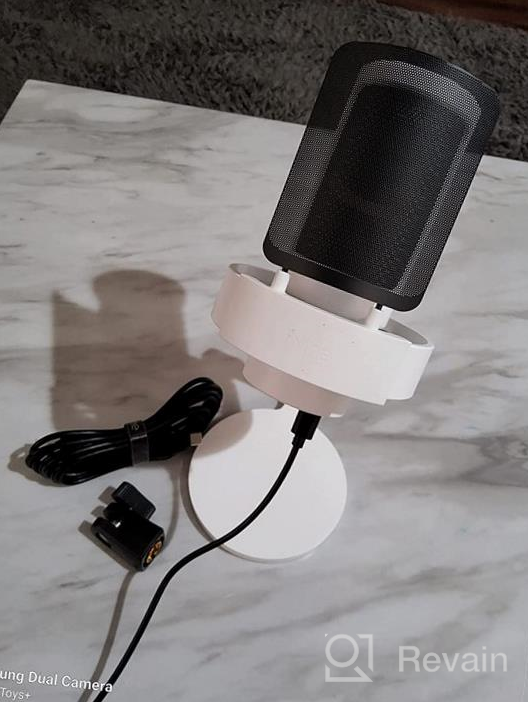 img 1 attached to FIFINE AmpliGame A8: The Ultimate USB Microphone For Gaming, Live Streaming, Podcasting, And Video With RGB Lighting And Headphone Jack For MAC OS/Windows - Amplify Your Voice With Style! review by Tim Wilske