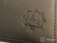 картинка 1 прикреплена к отзыву Ultimate Minimalist Mens Leather Trifold Wallet: Sleek Design & Functionality от Nick Granner