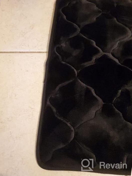 img 1 attached to Experience Ultimate Comfort And Safety With The OLANLY Memory Foam Bath Rug For Your Bathroom review by Matt Sirmons