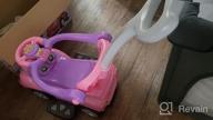 img 1 attached to 3-In-1 ChromeWheels Push Car For Toddlers W/ Guardrail, Handle & Horn, Music - Blue review by Jason Sergeantson