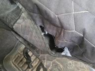 img 1 attached to Waterproof Dog Car Seat Cover With Mesh Window For Trucks, SUVs, And Cars - Non-Slip Backseat Protector To Safeguard Upholstery From Mud And Fur, Includes Dog Seat Belt - Magnelex review by Kevin Flores