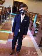 img 1 attached to 👦 Stylish Boys' Clothing: Suits, Tuxedos, Blazers, and Pants review by James Lozoya