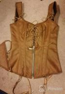img 1 attached to Steampunk Corset Bustier - Vintage Renaissance Style By Bslingerie® For Women review by Justin Hollins